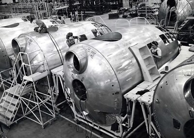 WW2 WWII Photo World War Two / Boeing B-29 Superfortress Fuselage ...