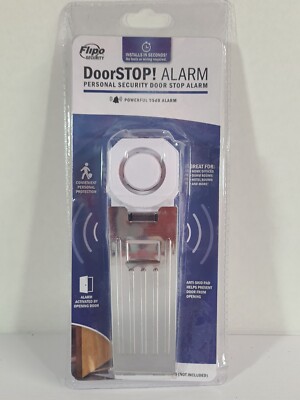 Flipo Door Stop Alarm Personal Security Door Stop Alarm New Sealed 