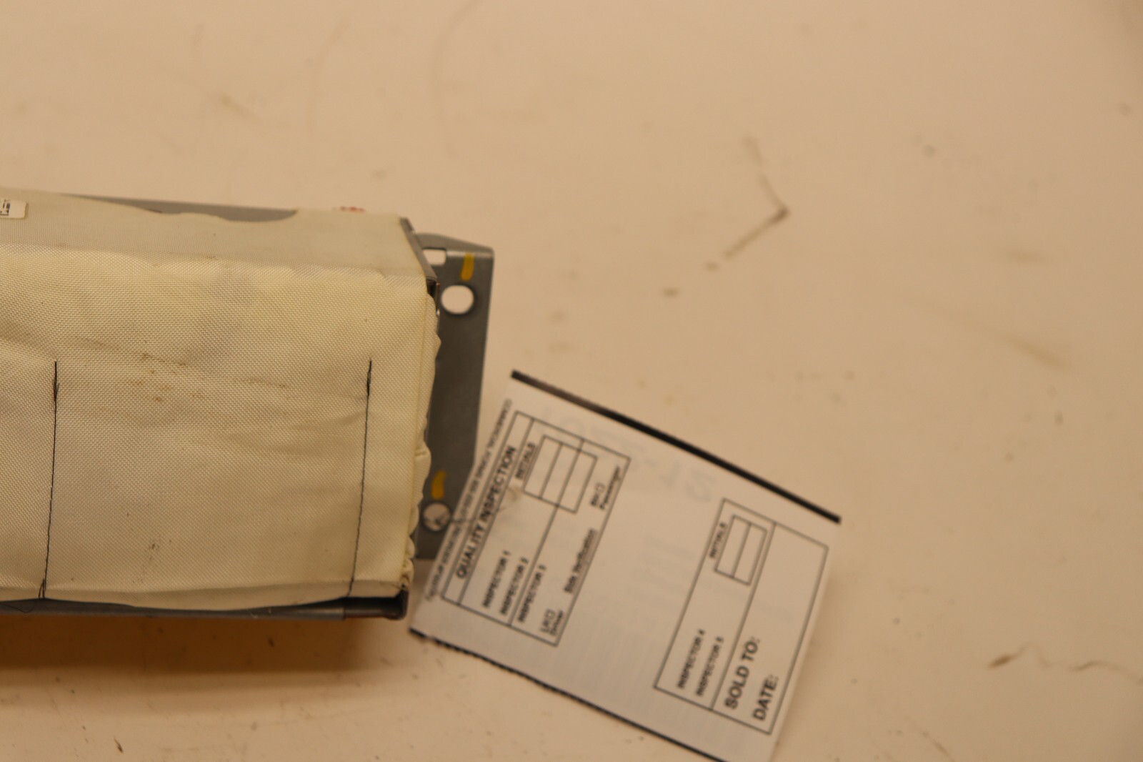 2006-2012 BENTLEY CONTINENTAL FLYING SPUR DASH DASHBOARD RIGHT AIR BAG SRS OEM