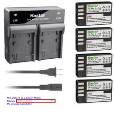 Kastar Battery Dual Rapid Charger for Pentax D-Li109 D-BC109 Pentax K-70 Camera