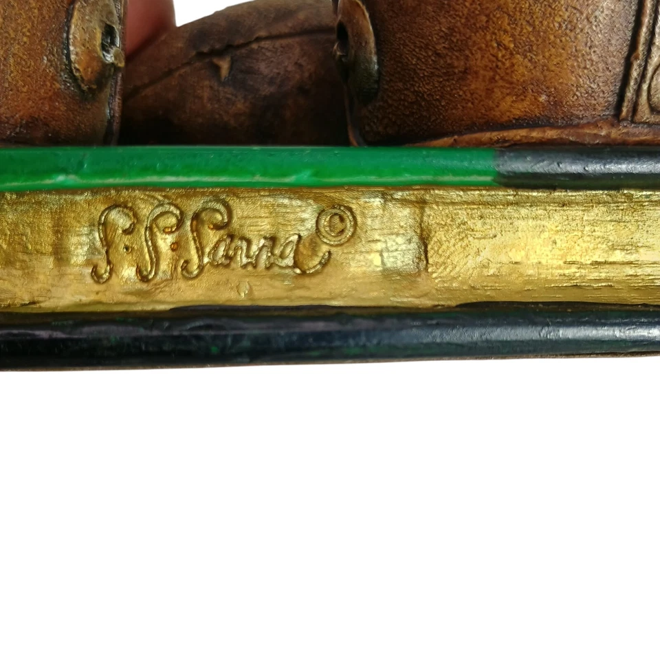 De Colección Cascos de Fútbol en Libro Placa Estante Decoración Hombre Cueva Deportes Sala Artista Letrero Foto 4 de 4