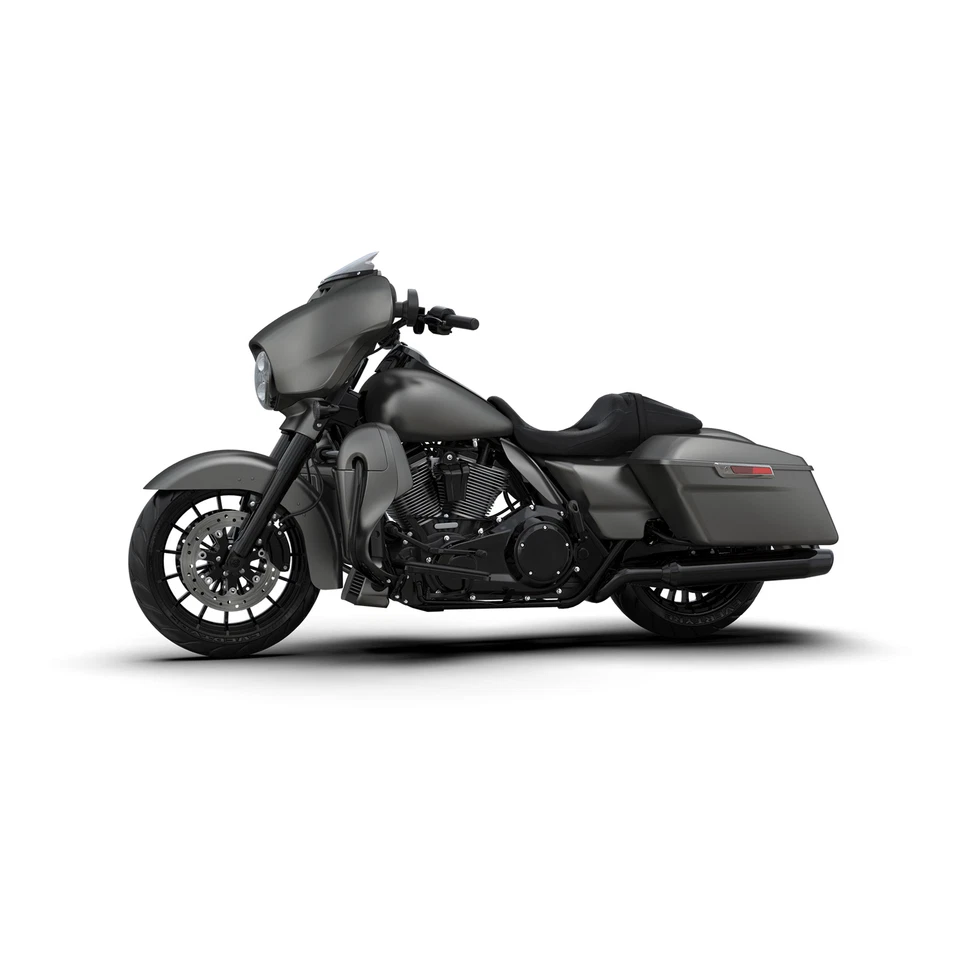 Cubierta de carenado lateral apta para Street Glide Special 2019 industrial gris denim 14-24 Foto 3 de 4