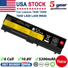Battery for Lenovo ThinkPad T430 T530 L430 L530 W530 W530i 0A36303 45N1001