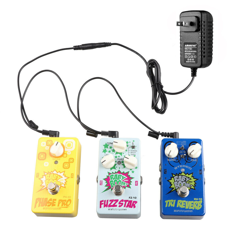 usiclily Pro Alientatore Pedale Chitarra 10 Uscite Isolate con usiclily Pro Alientatore Pedale Chitarra 10 Uscite Isolate con