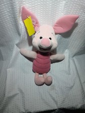 DISNEY PARKS Winnie The Pooh  PIGLET   Plush Stuffed Plush E.H. Shepard. 12 In