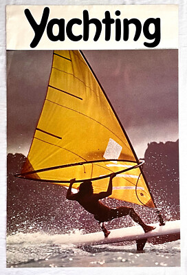 Poster- Yachting Magazine- Boardsailor Mike Horgan, Kailua, Hawaii 1976