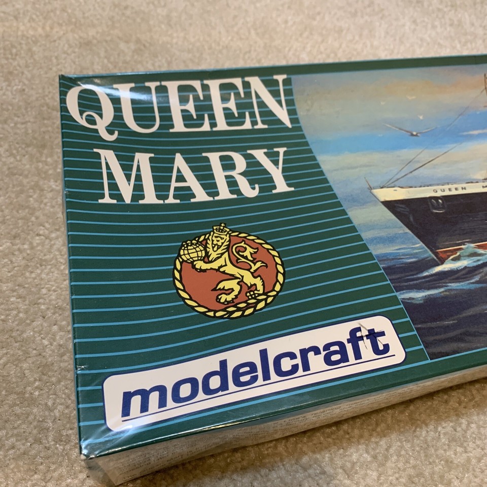Queen Mary Toy Ship Boat Plastic Model Kit 600001 Scale 1/568