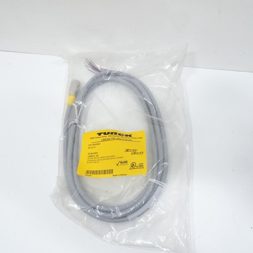 Turck RK 12T-2 Stellantrieb und Sensor Kabelsatz, Verlängerungskabel, 2m U0911-14 - Bild 1 von 6