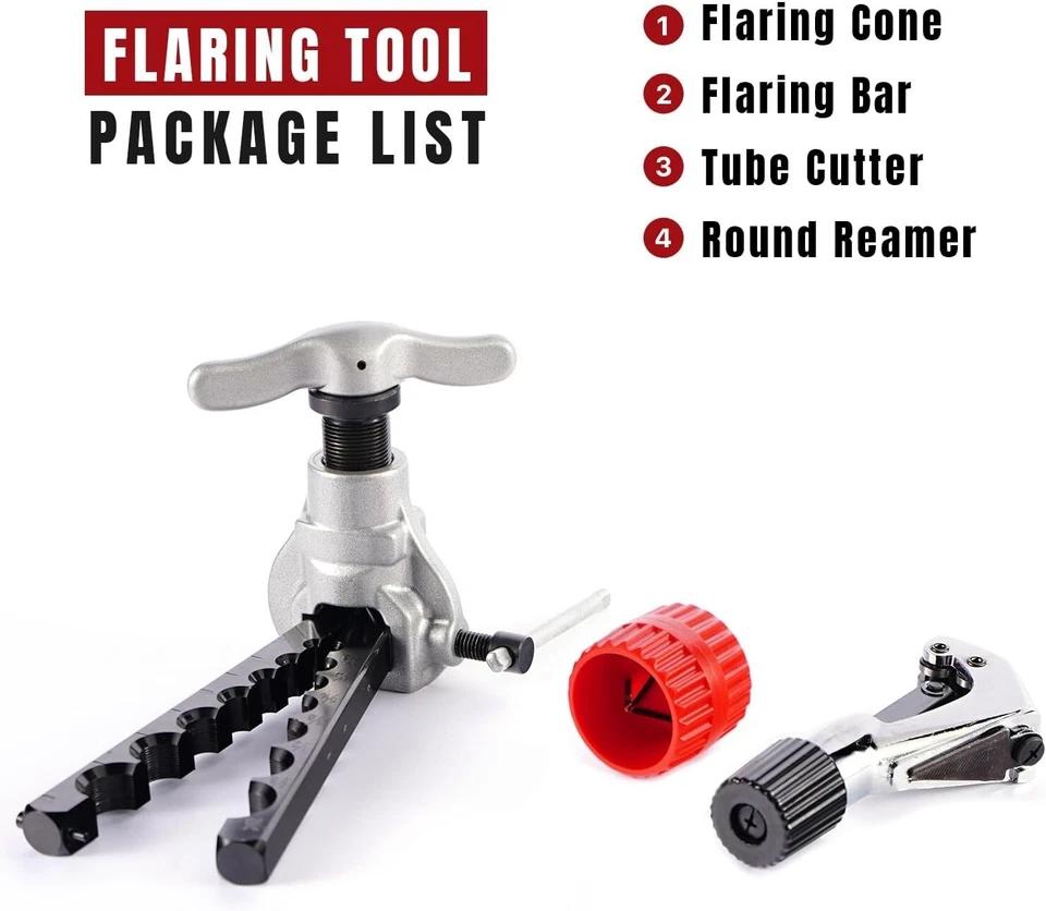 Kit De Herramientas Para Abocardar Herramienta Para Abocardar Tuberías 45 Grados - Image 2 of 4