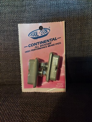 SELTENE NOS ORIGINAL KOOL STOP GRAU BREMSBELÄGE PAAR 80S BMX MX1000 MX900