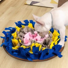 Hunde Schn&uuml;ffelteppich Katze Futtermatte Haustier Trainingsmatte Spielzeug 45cm