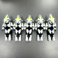 Lot of 5pcs Mega Construx Halo White Elite High Councilor (v1) Halo 2 Character