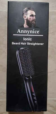 Annynice Ionic Beard Hair Straightener New In Opened Box. Free Shipping. 