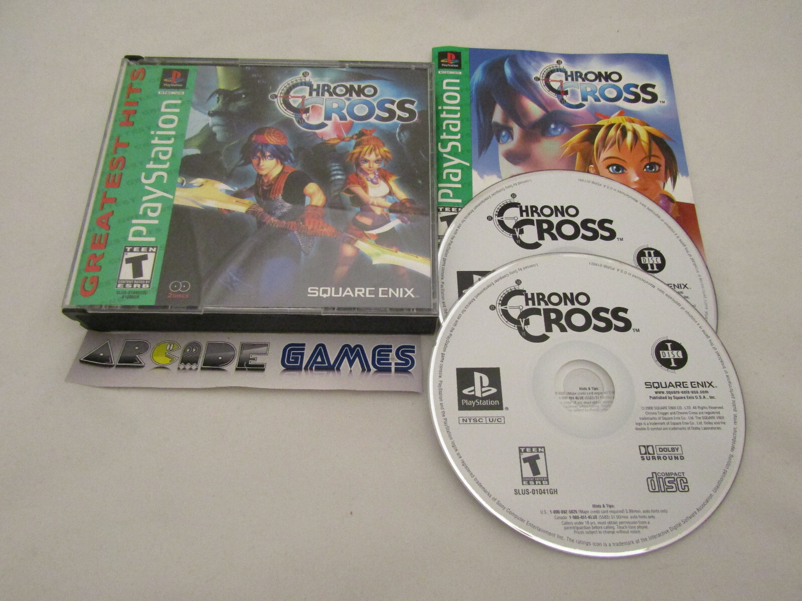 CHRONO CROSS PLAYSTATION PS1 NTSC USA (vendeur pro)