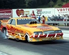 DALE PULDE MILLER WARRIOR FUNNY CAR AT MAPLE GROVE 8X10 GLOSSY PHOTO #9E