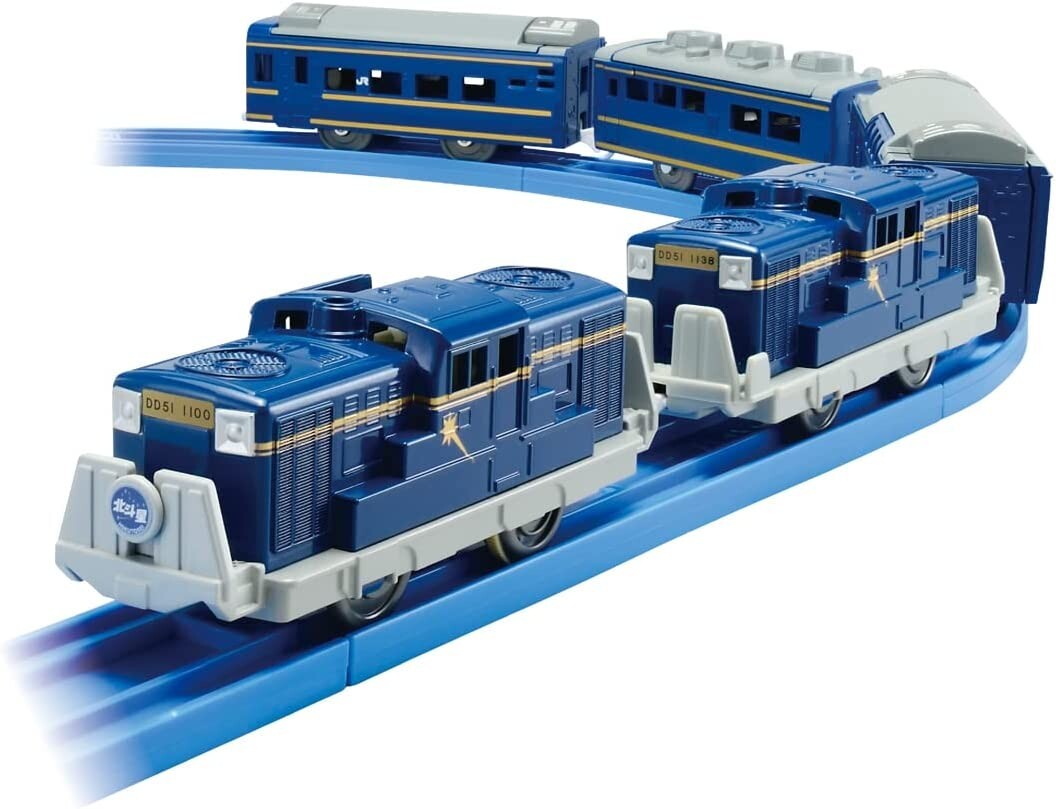 Plarail The Last Blue Train HOKUTOSEI DD51 Double Heading