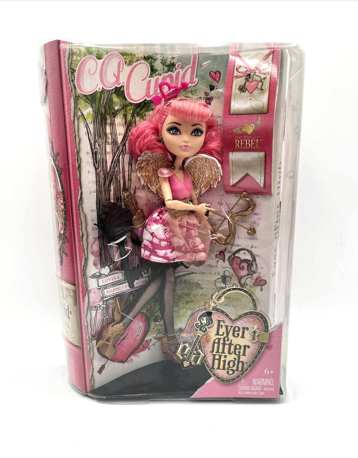 Ever After High CA Cupid Doll EAH 2013 Original G1 Valentine