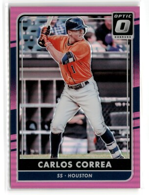 2016 Donruss Optic Baseball (Pink Parallels) - Pick a Card - Multi-Discount