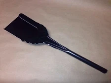 BBQ Smoker Ash Pan Shovel, Black Metal by Island Outdoor LLC