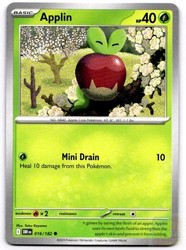 Applin 016/182 Common Destined Rivals Pokemon