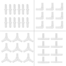 Aquarium Airline Tubing Connectors I T L Y 40pcs Fish Tank Air Tube Adapters For