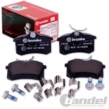 brembo BREMSBELÄGE HINTEN passend für PEUGEOT 207 307 308 1007 2008 807 PARTNER