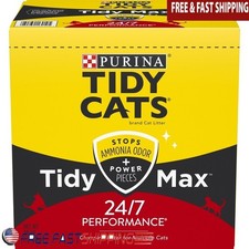Clumping Cat Litter W/ 24/7 Odor Control Low Dust Multi Cat Homes 38 lb New 1.25 per pound