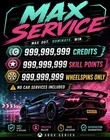 999M Credits | 999M Wheelspins | 999M Skillpoints Only Forza Horizon 6 Xbox