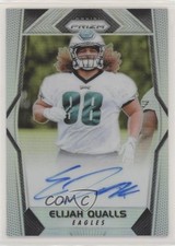 2017 Panini Prizm Rookie Auto Silver Prizm Elijah Qualls #RA-EQ Auto tj0