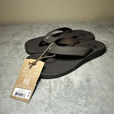 Olukai Women  s Flip Flops SANDALS Size 7 Ohana DK Java/DK Java 20110-4848