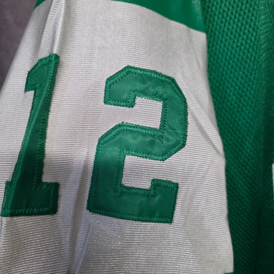 Camiseta deportiva vintage Mitchell & Ness New York Jets Joe Namath 12 retro para hombre 58 4XL Foto 4 de 4