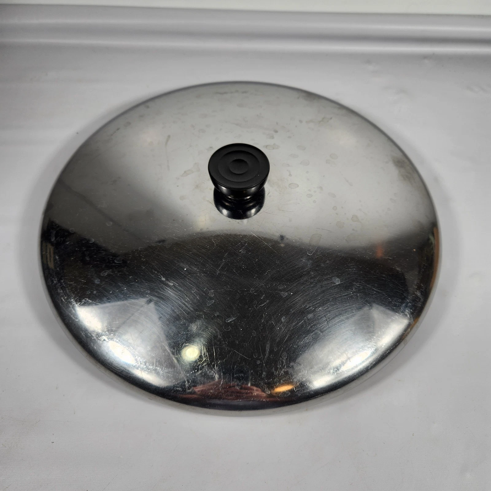 Vtg Revere Ware Wear Replacement LID ONLY Skillet Pot 12" (11 3/4")