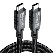 80Gbps Thunderbolt 5/4 USB 5 Cable 240W 8K 60Hz Type C Fast Charging USB C to C