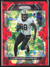 2021 Panini Prizm Latavius Murray Red Ice Prizm #305