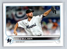 2022 Topps Update #US103 Cole Sulser