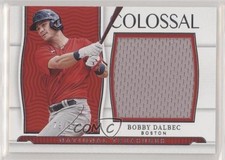2022 Panini National Treasures Colossal Materials 79/99 Bobby Dalbec #CLM-BD uk2