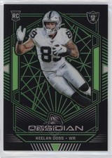 2019 Panini Obsidian Rookies Electric Etch Green 7/25 Keelan Doss #177 z7j