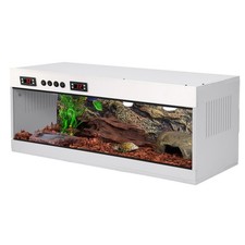 40"x16"x16" Reptile Enclosure 44 Gallon Large Reptile Terrarium Habitat Tank