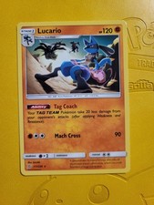 Lucario Rare Pokemon Sun & Moon Unified Minds 117/236 Near Mint on eBay