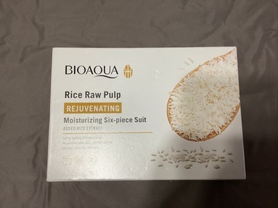 Bioaqua Rice Raw Pulp Rejuvenating Moisturizing Six Piece Suit