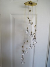 NEW Vintage Crystalline Prism Mobile Spiral D...