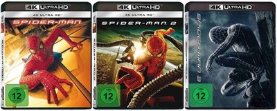 Spider-Man 1+2+3 im Set - 4K Ultra HD # UHD-NEU