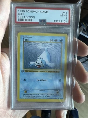 1995 seel pokemon card value Pokemon Card Seel Dewgong No.86 87 Top Sun Nintendo 1995 Near MINT Jap main image 0