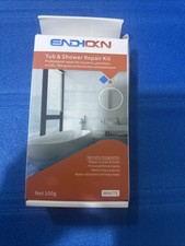 Bath Repair Kit White, Endhokn Enamel, Porcelain, Acrylic, Fiberglass, Ceramic