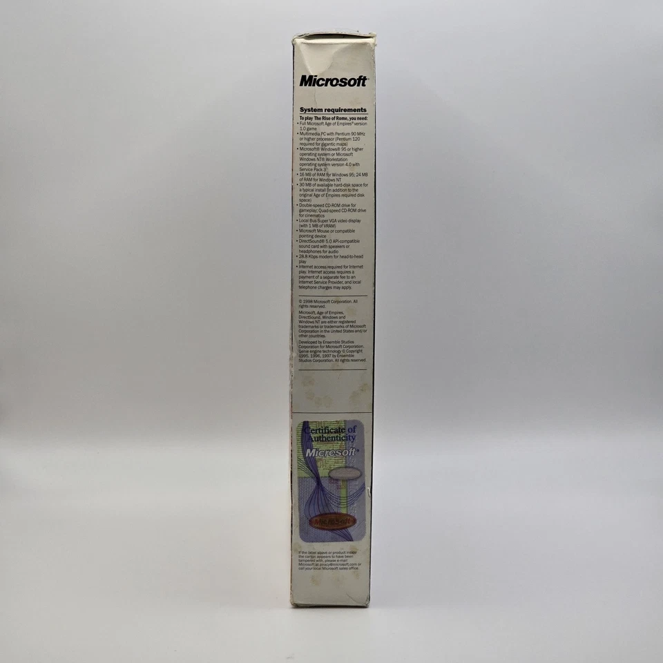 Age Of Empires Big Box The Rise Of Rome Expansion - Smart Saver Disc And Case - Image 3 of 4