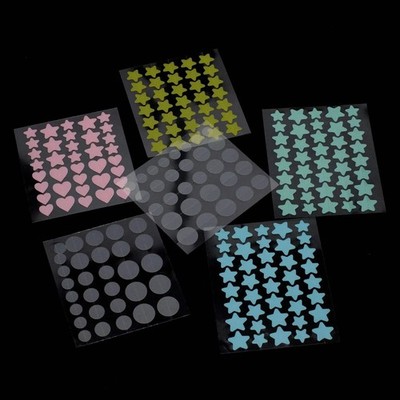 NaturaGlow Color Pimple Patches Star Stickers