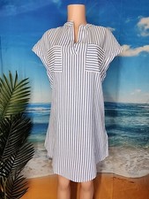 Nwt Cupshe Women's Blue White Stripes Size Small