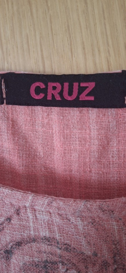 Rose Ritch Ladies Crux Top Size 20/22, Rose Pink, Cotton Made In Italy. | eBay UK