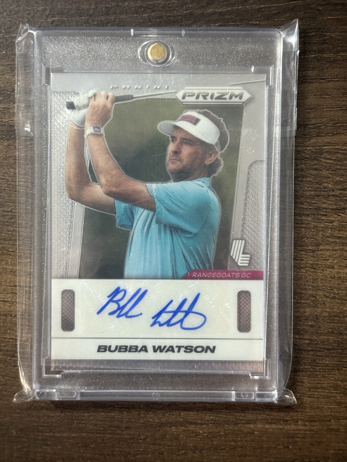 2025 Panini Prizm Liv Golf Throwback Signatures Bubba Watson #TS-BW (AU) Auto