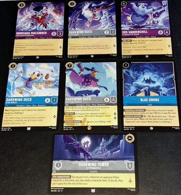 #ad Winterspell Legendary Darkwing Duck Cool Under Pressure Disney Lorcana Lot $6.99